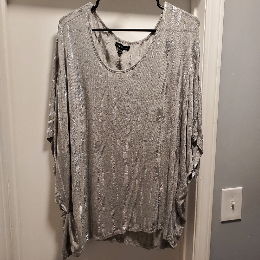 Silver blouse